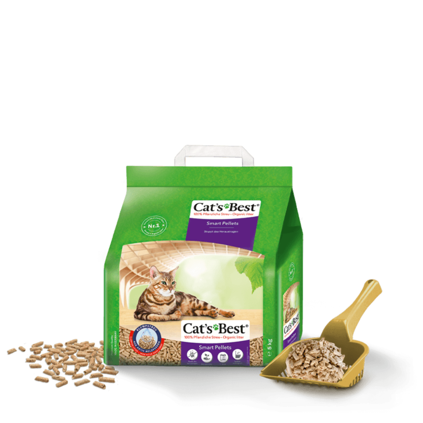Arena para gatos Cat’s Best Smart Pellets