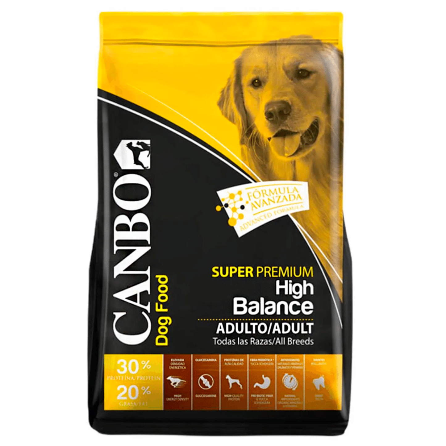 Canbo Super Premium High Balance - Adulto Todas Las Razas - Alimento Seco 15 Kg.