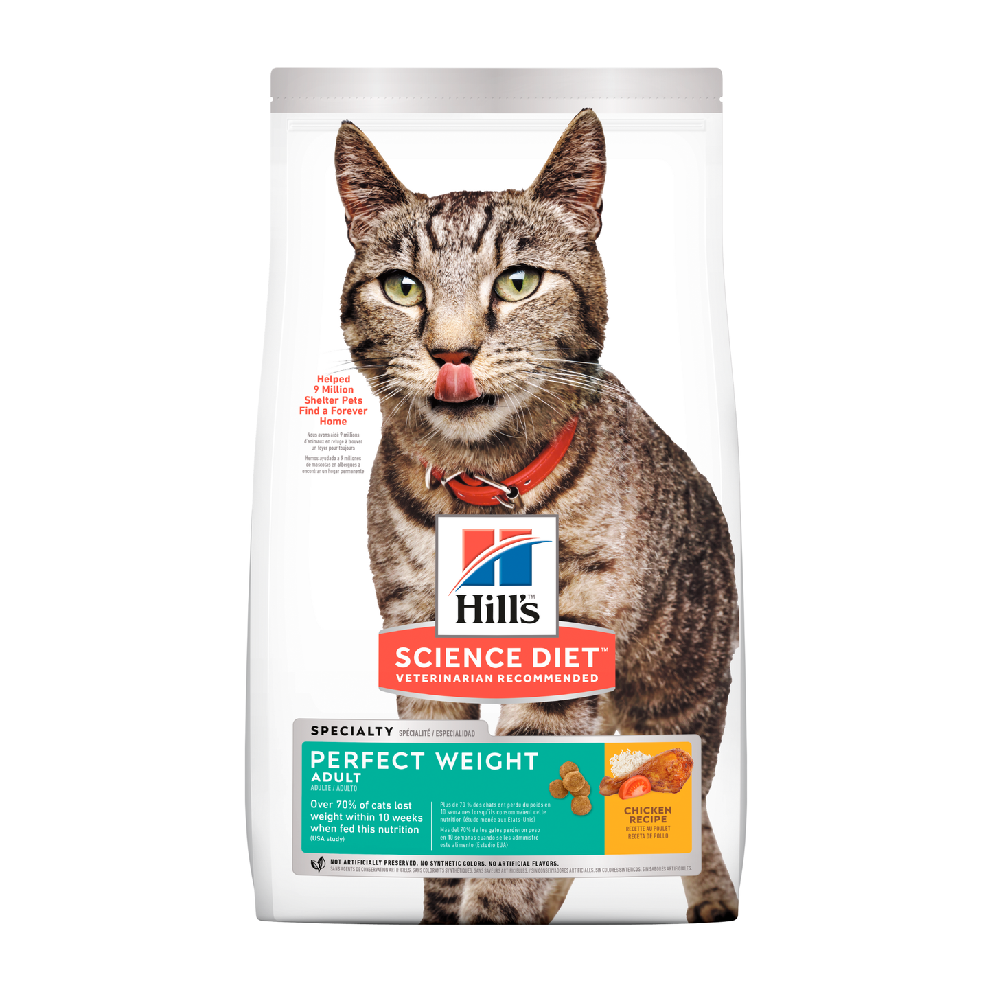 Hill's SD Adult Perfect Weight - Gato - Control de Peso - Alimento Seco