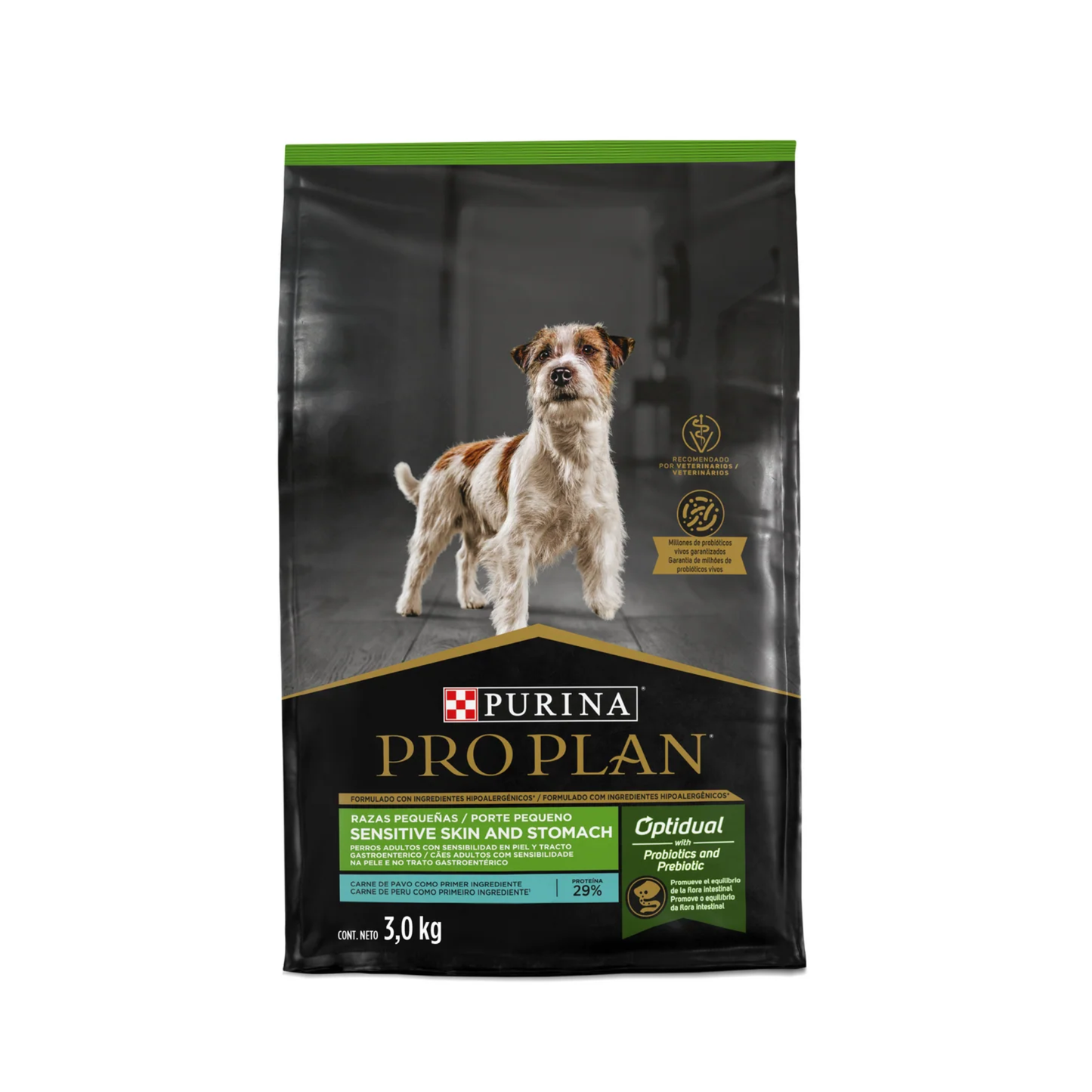 Pro Plan Piel Sensible Pavo 3 Kg. - Perro - Adulto - Raza Pequeña - Alimento Seco