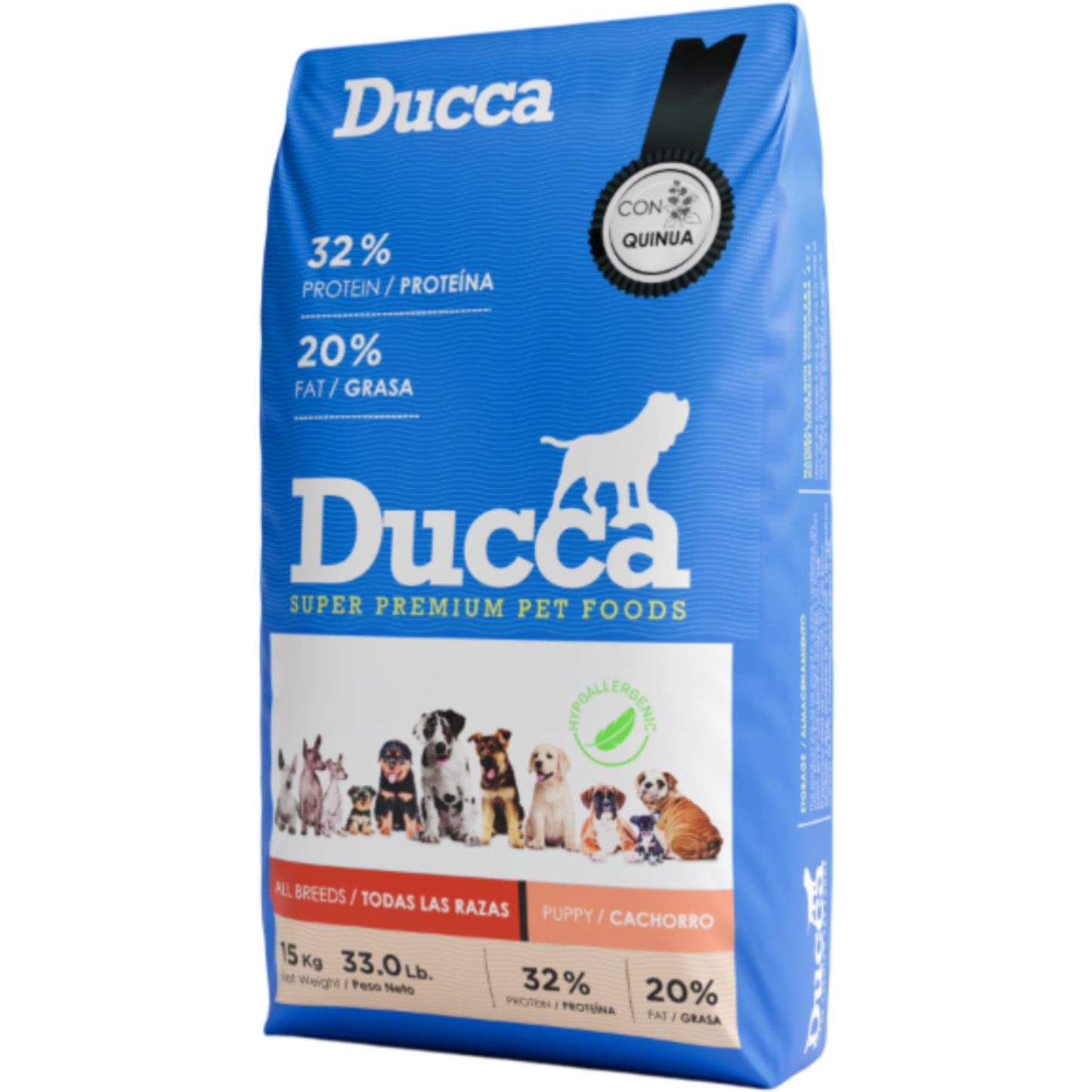 Ducca Cachorro - Todas las Razas - Alimento Seco