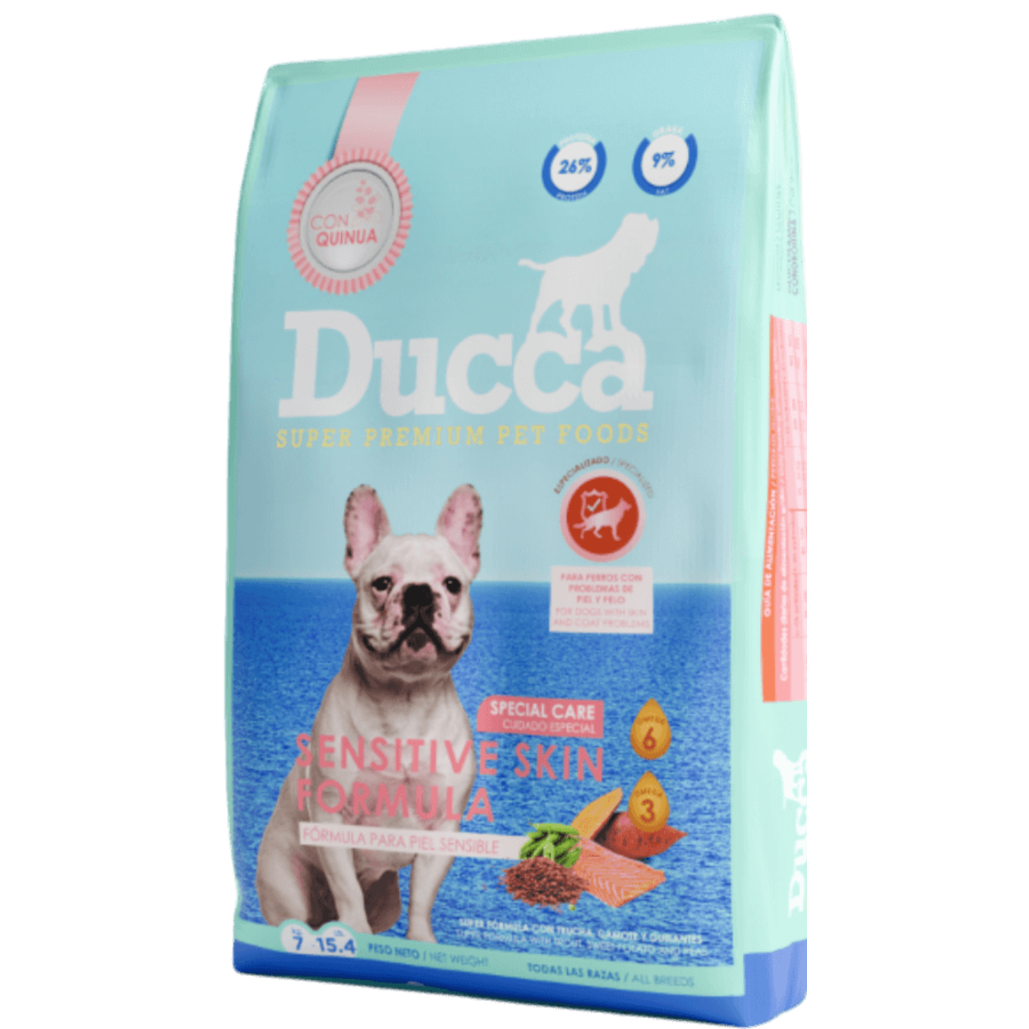 Ducca Sensitive 7 Kg. - Alimento Seco