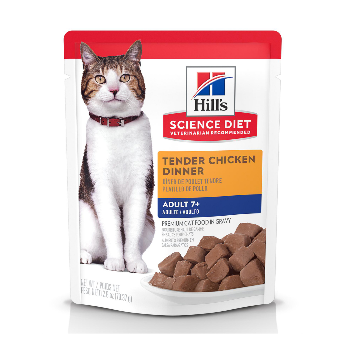 Hill's SD Adult 7+ Tender Chicken Dinner - Gato Senior - Alimento Húmedo