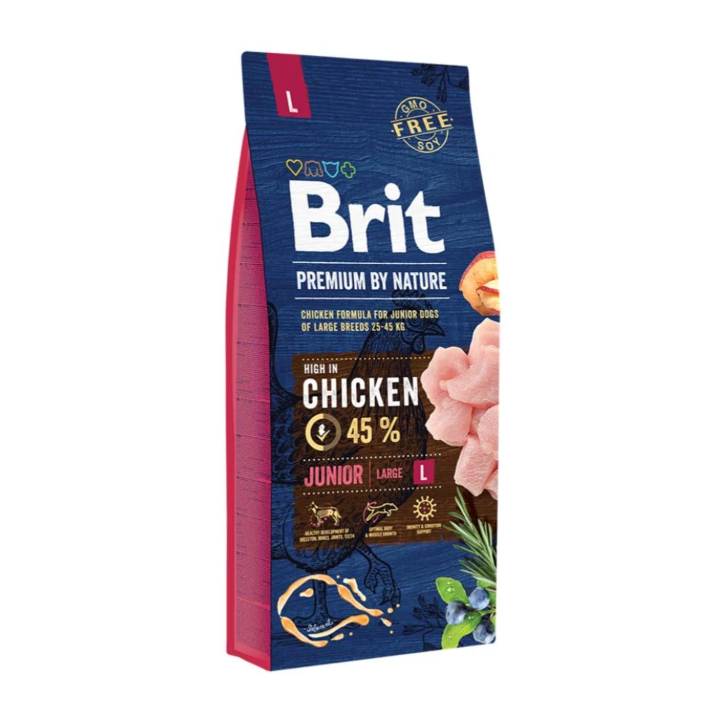 Brit Premium by Nature - Junior Large - Cachorro - Raza Grande - Alimento Seco