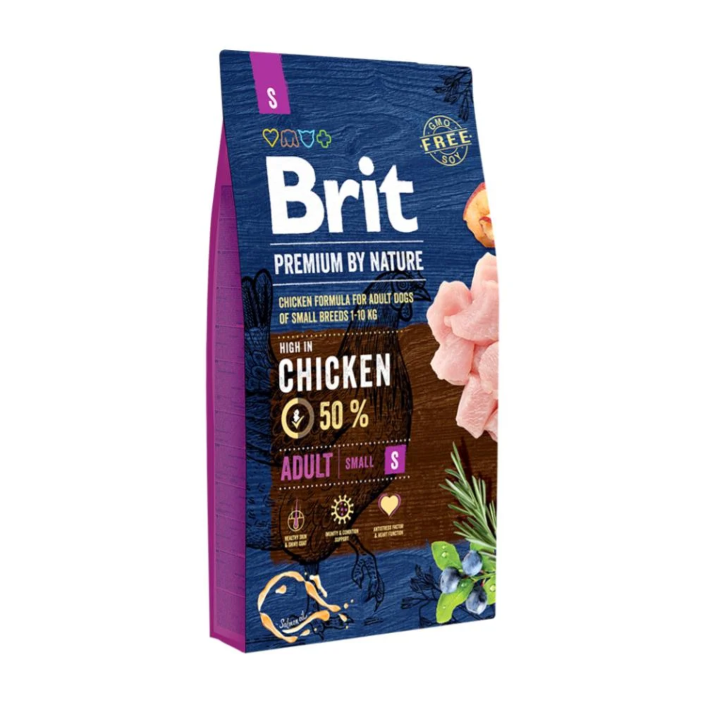 Brit Premium by Nature - Adult Small - Adulto - Raza Pequeña - Alimento Seco