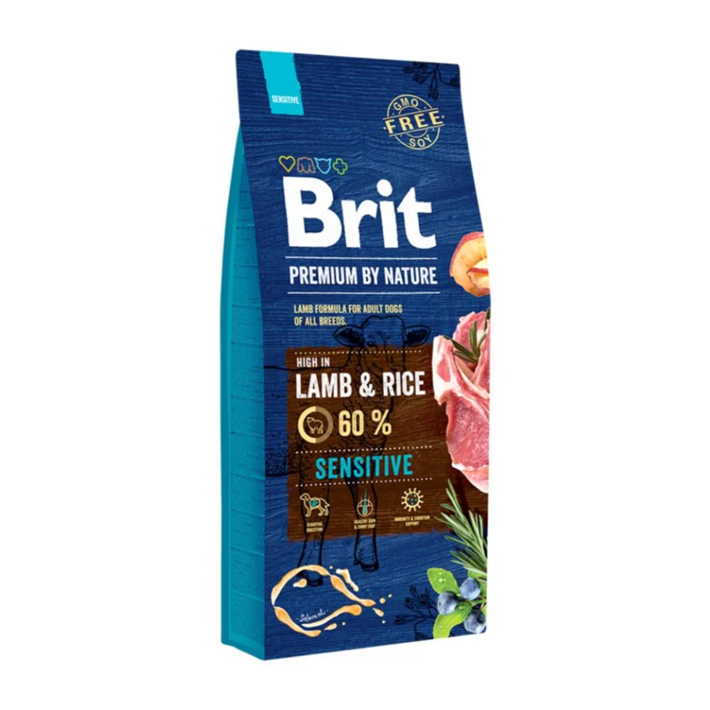Brit Premium by Nature - Sensitive Lamb - Adulto - Todas las Razas - Alimento Seco