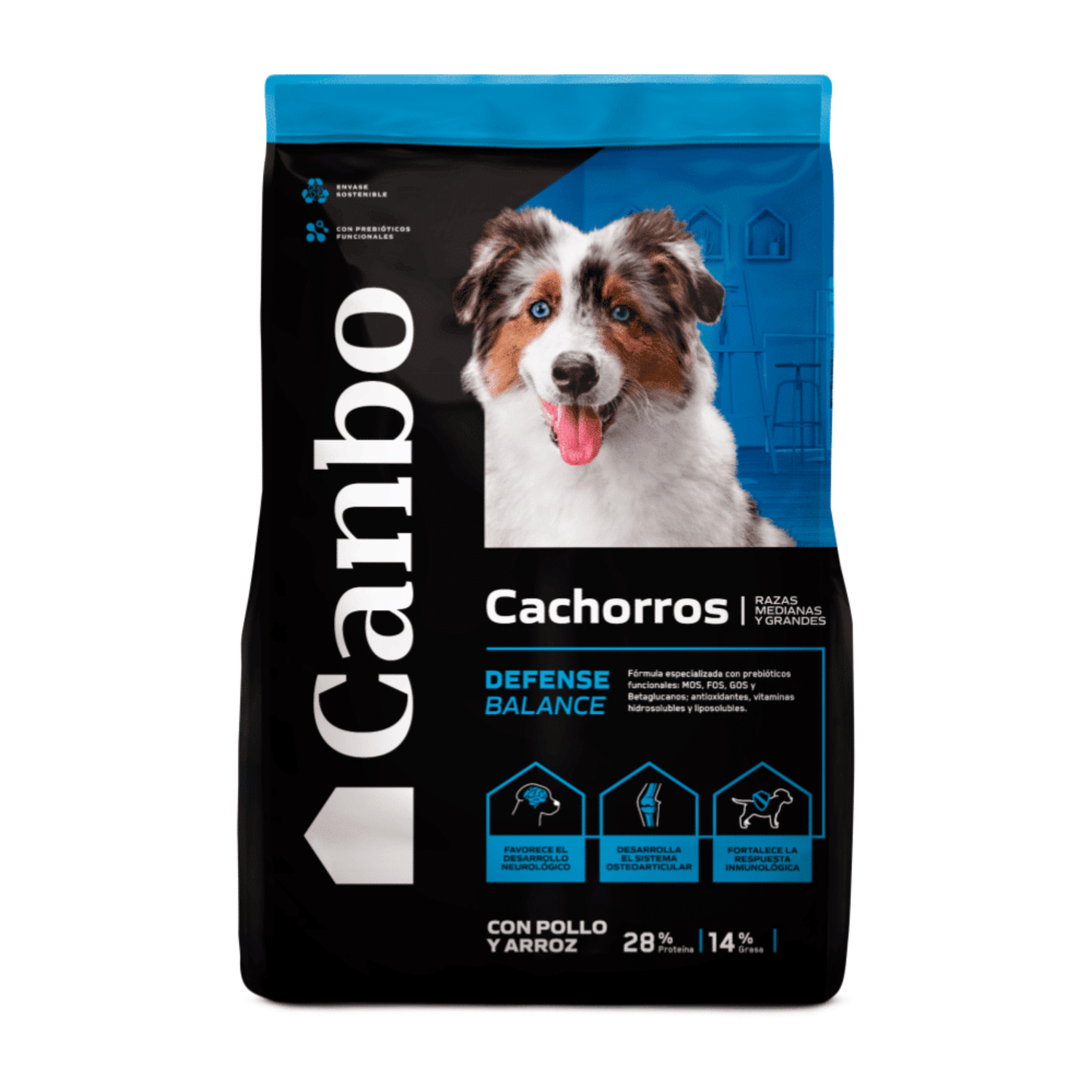 Canbo Defense Balance - Cachorro - Raza Mediana y Grande - Alimento Seco