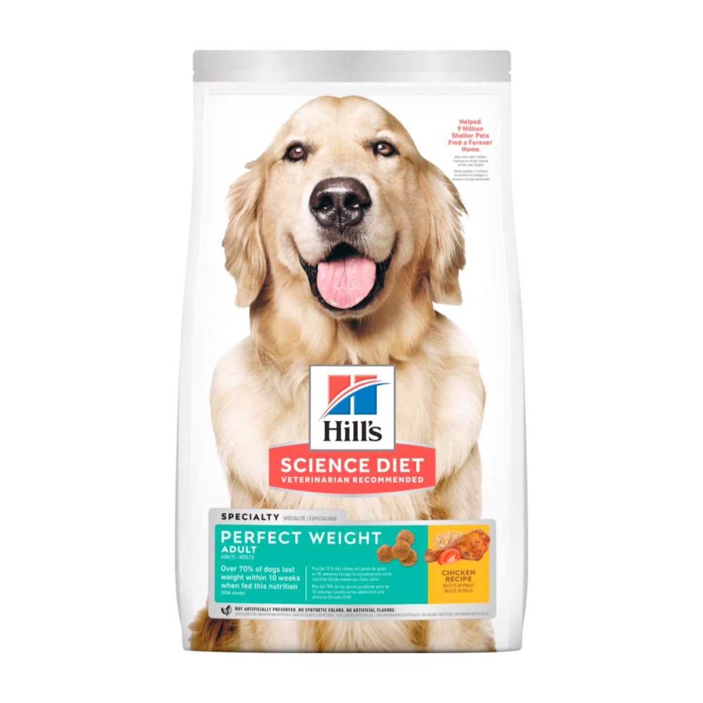 Hill's SD Adult Perfect Weight - Todas Las Razas - Alimento Seco