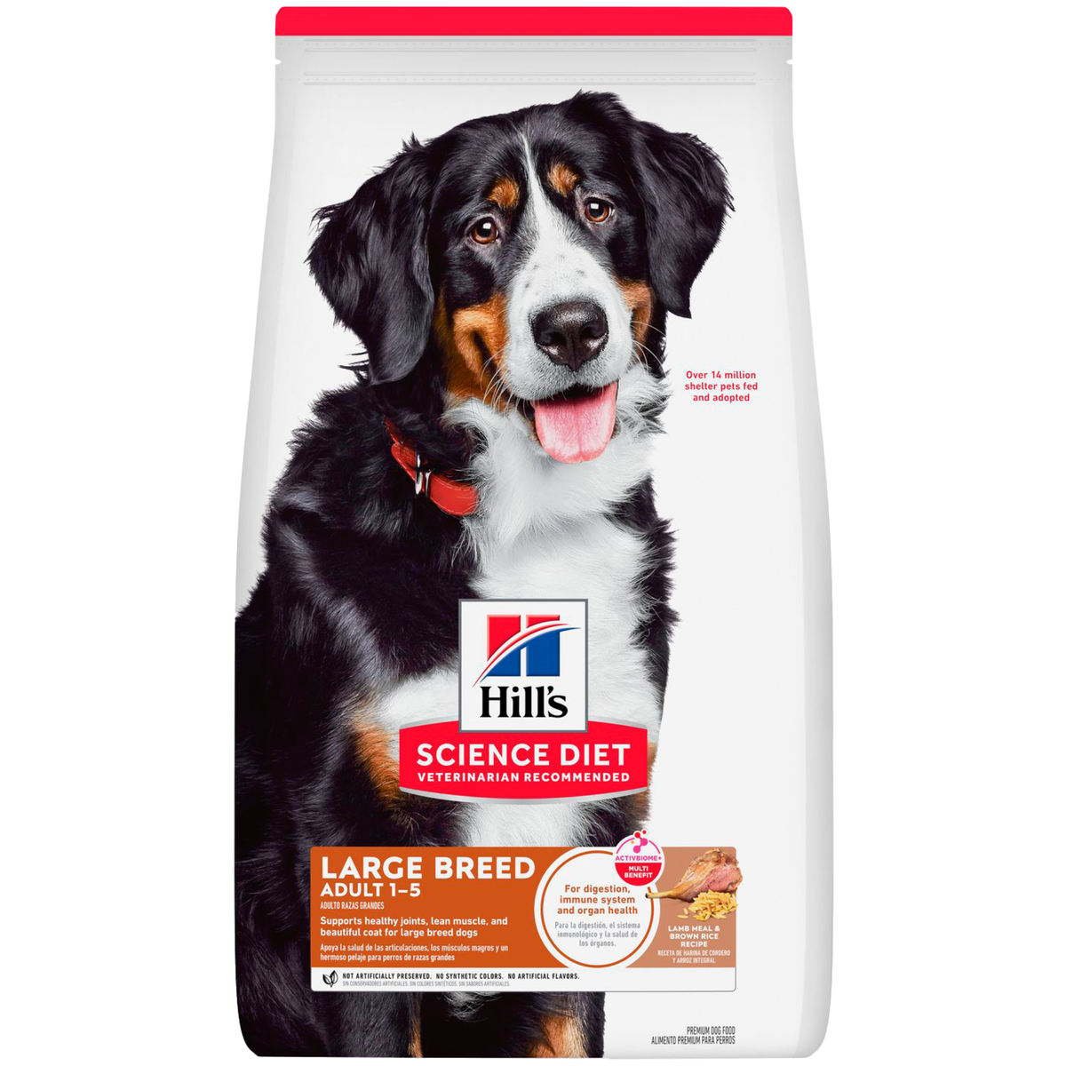 Hill's SD Adult Large Breed Cordero y Arroz - Adulto - Raza Grande - Alimento Seco