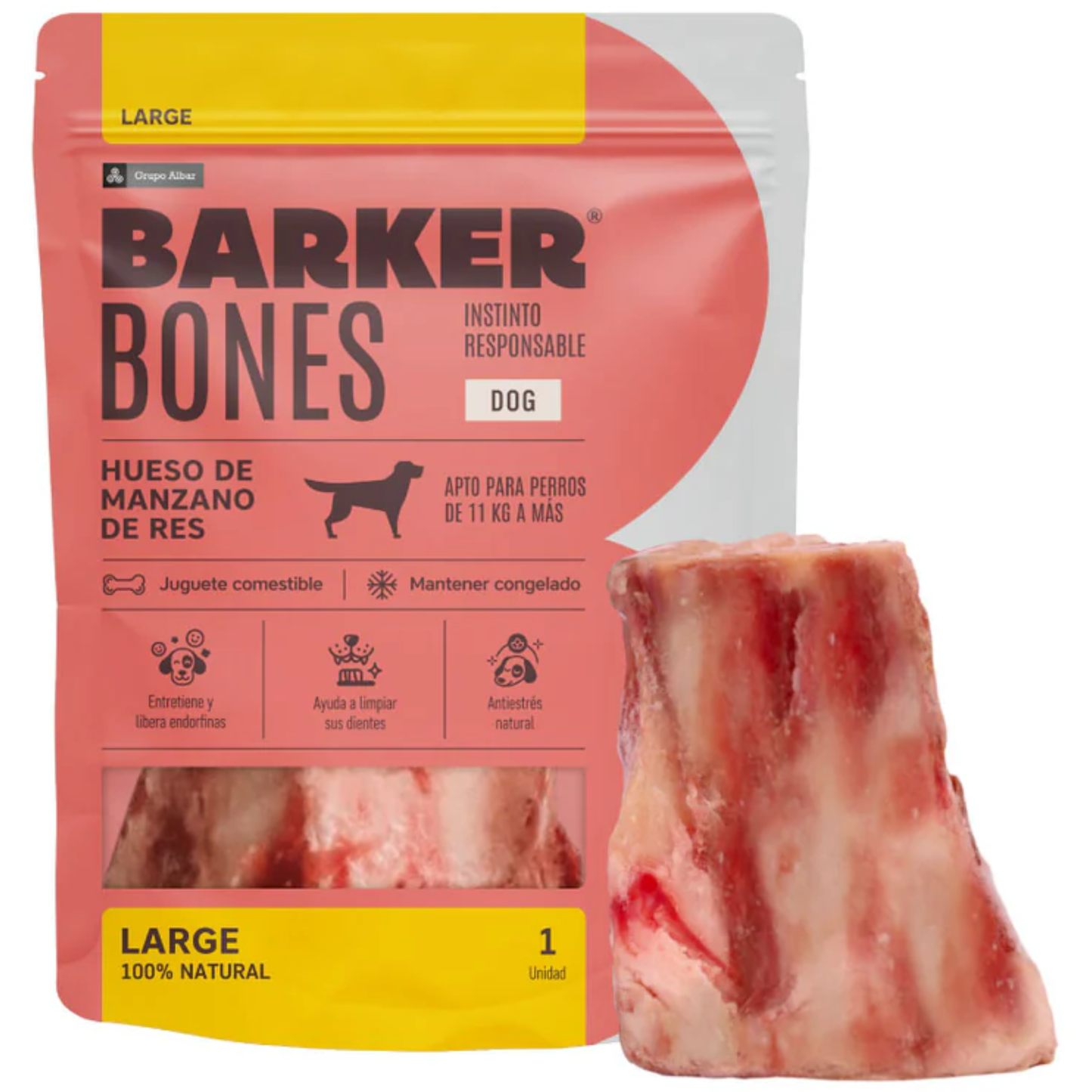 Barker Bones Small y Large - Perro - Snack