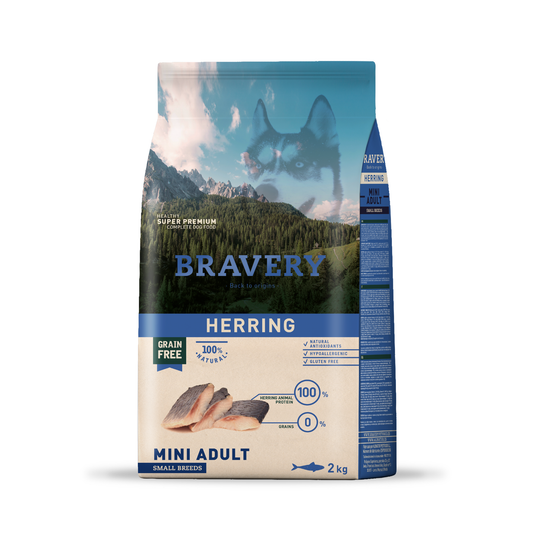 Bravery Herring Mini Adult Small Breeds - Alimento Seco