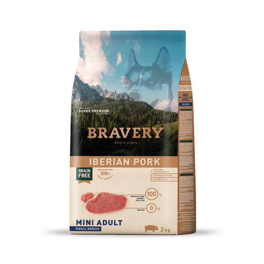 Bravery Iberian Pork Mini Adult Small Breeds - Alimento Seco