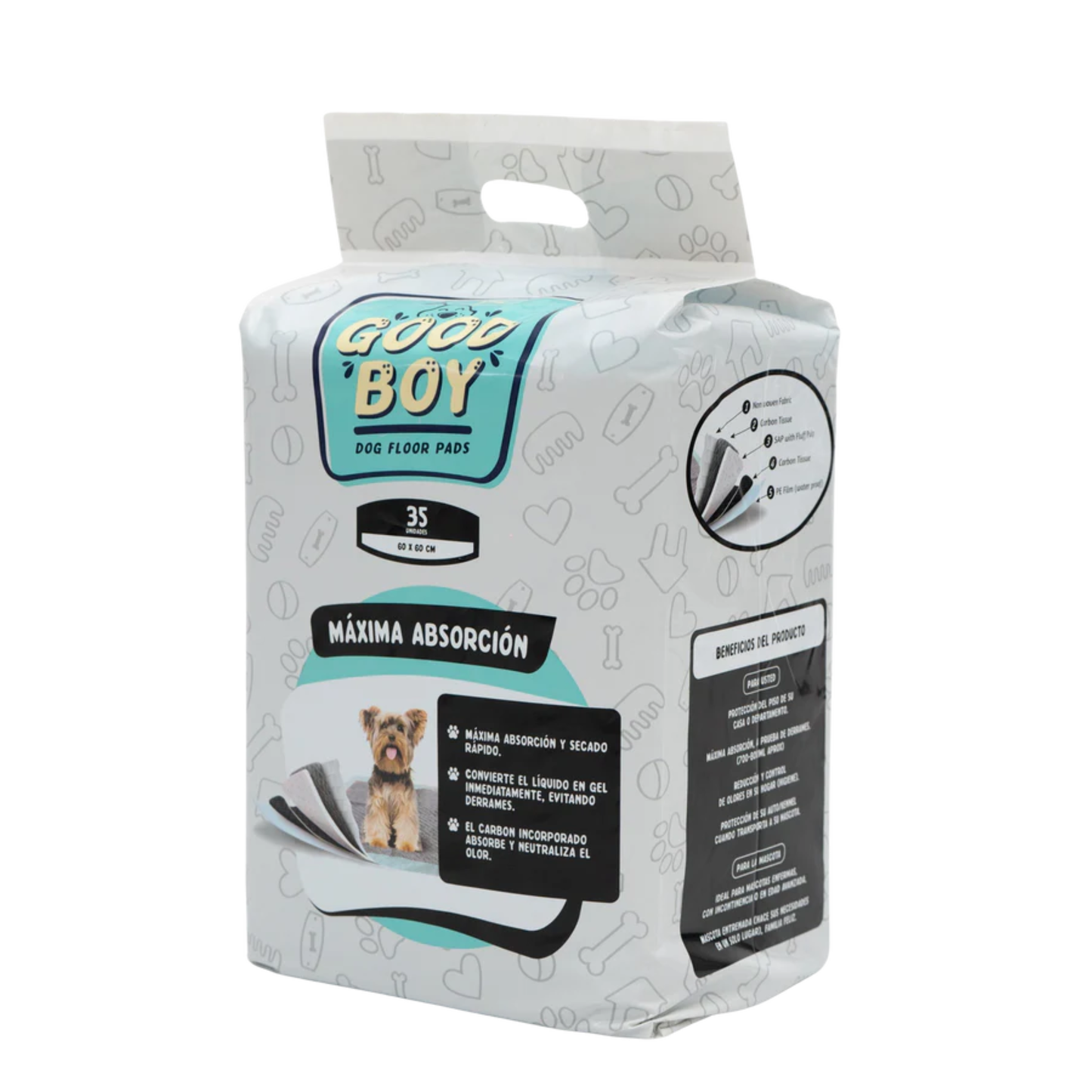 Pads de Carbón Good Boy