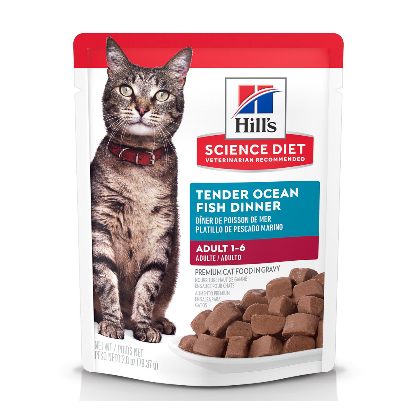 Hill's Adult Tender Ocean Fish Dinner - Gato - Alimento Húmedo