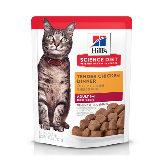 Hill's SD Adult Tender Chicken Dinner - Gato - Adulto - Alimento Húmedo