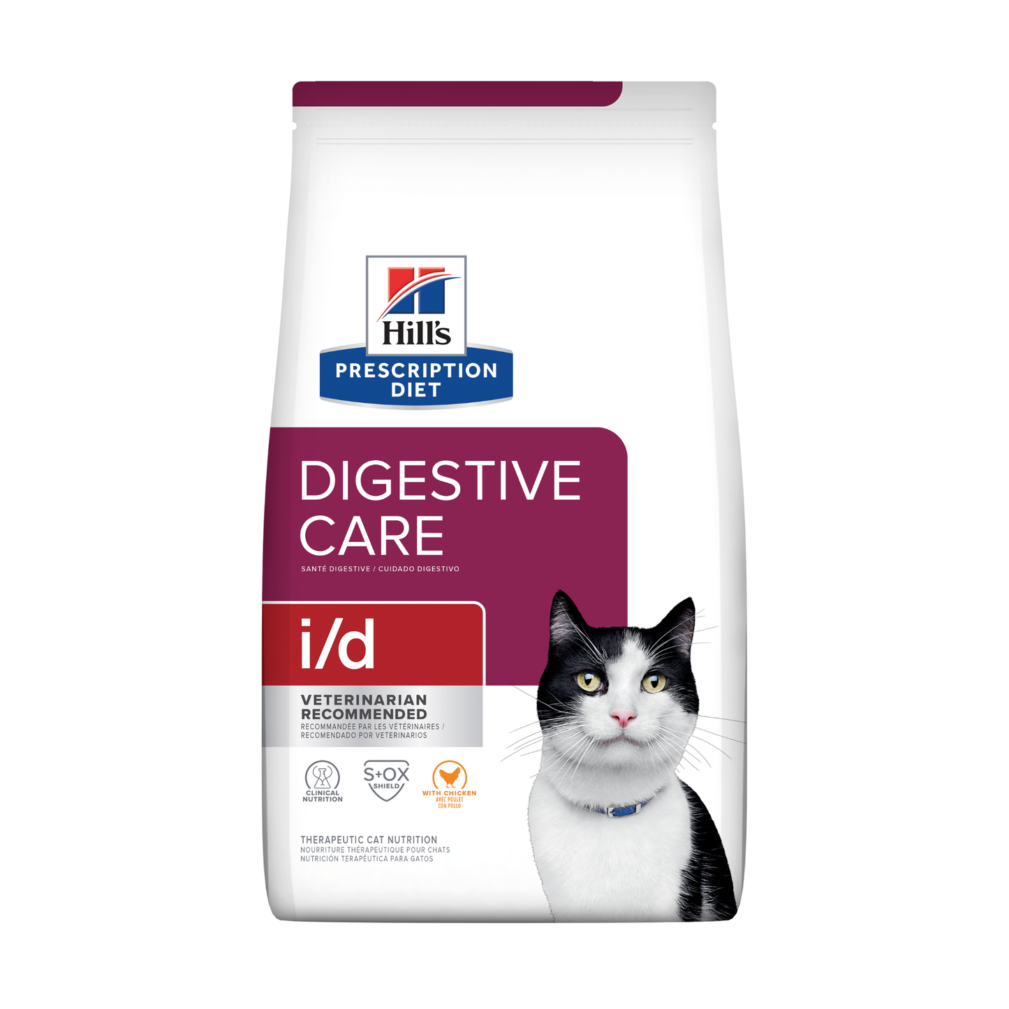 Hill's PD Feline i/d-Gato - Cuidado Digestivo - Alimento Seco