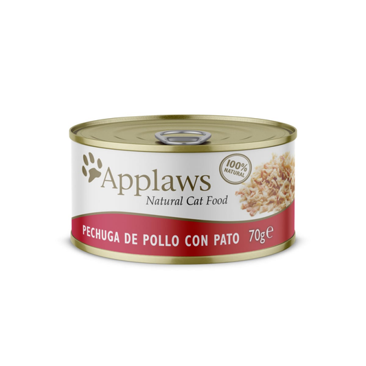 Applaws Pechuga de Pollo con Pato - Gato - Alimento Húmedo