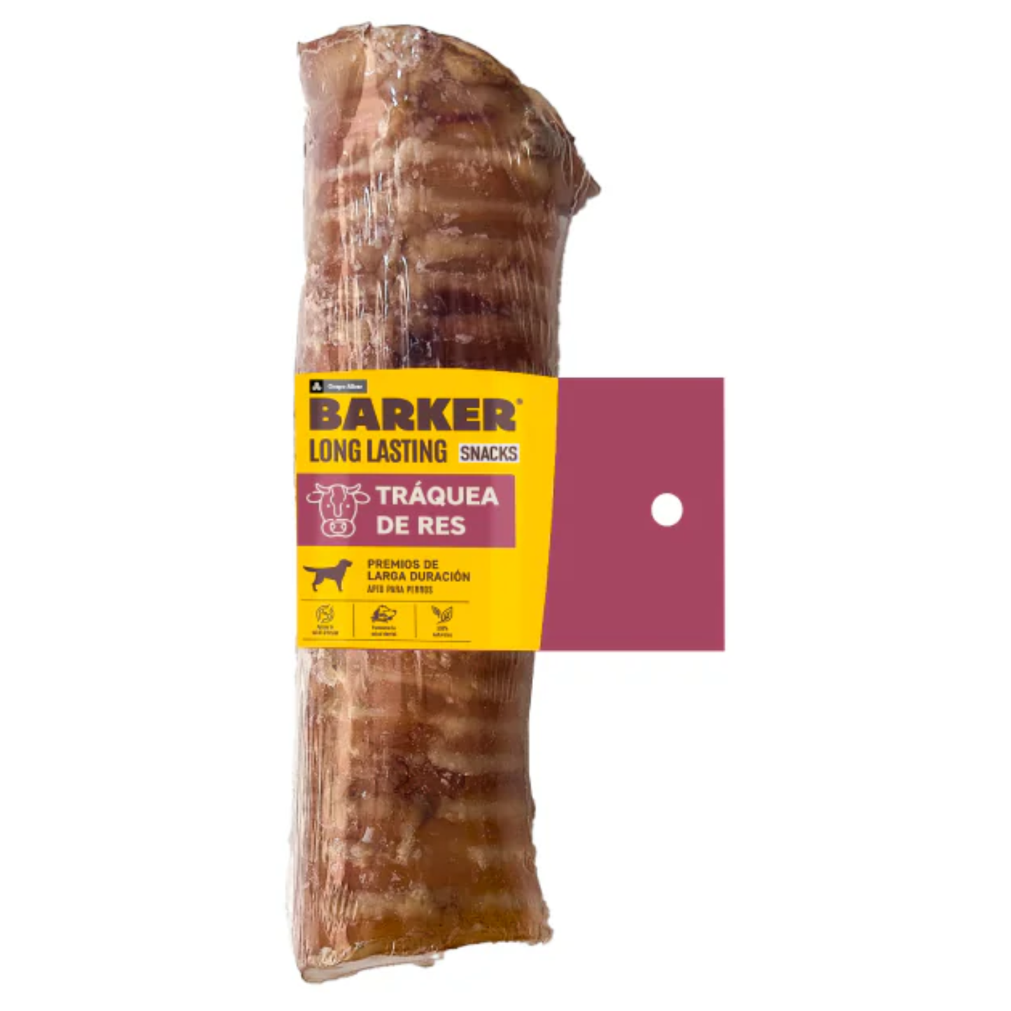 Barker Long Lasting Snacks - Tráqueas de Res Large (1 und.) - Perro - Snack