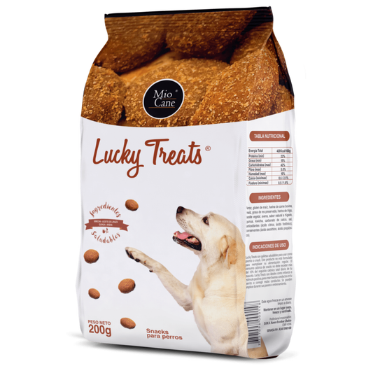 Mio Cane Snacks - Lucky Treats - Perro - Todas Las Razas - Snack
