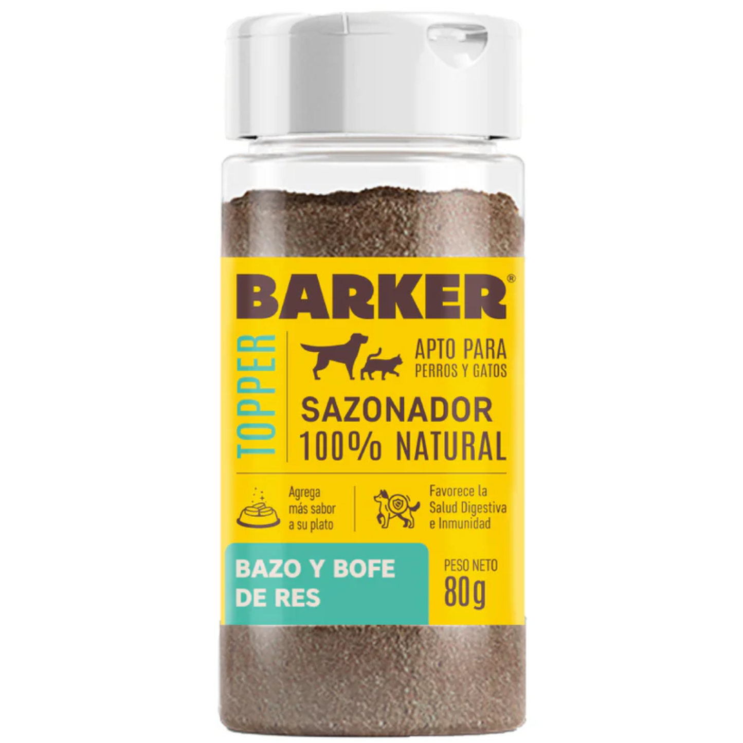 Barker Sazonador Bazo y Bofe de Res (100% Natural) - Perro y Gato - Snack