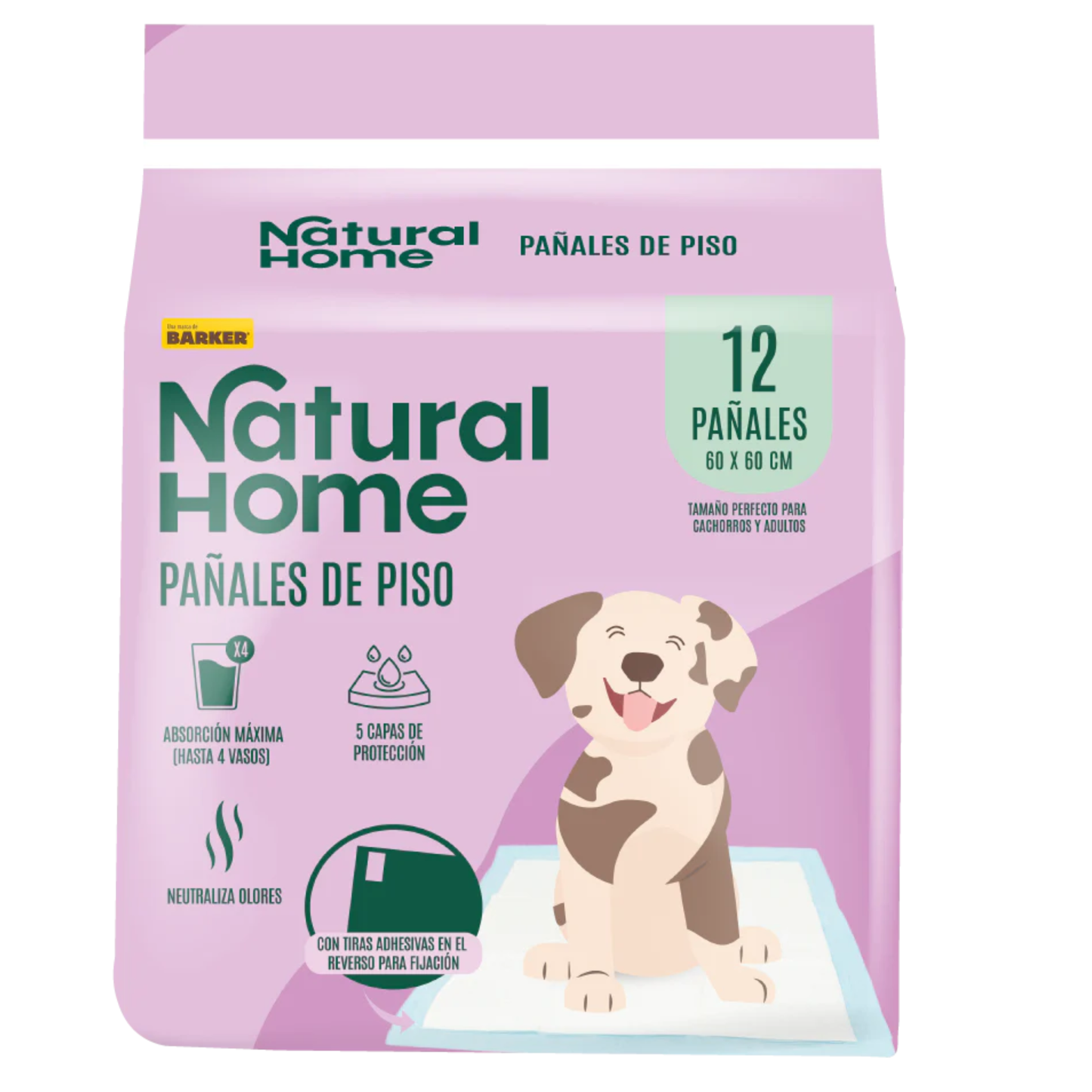 Natural Home Pañales de Piso - Perro