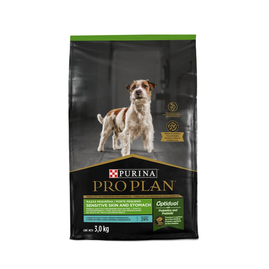Pro Plan Piel Sensible Pavo 3 Kg. - Perro - Adulto - Raza Pequeña - Alimento Seco
