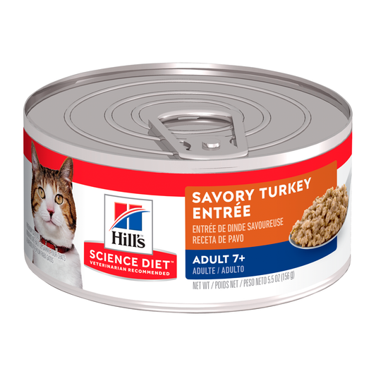 Hill's SD Adult 7+ Turkey - Gato - Senior - Pavo - Alimento Húmedo