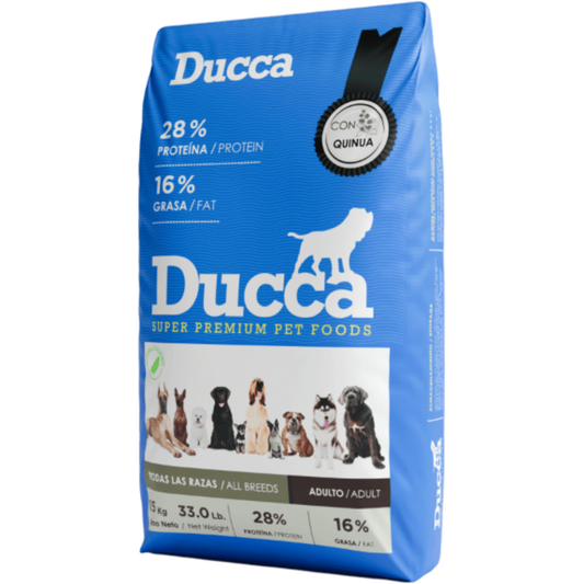 Ducca Adulto 15 Kg. - Todas Las Razas - Alimento Seco