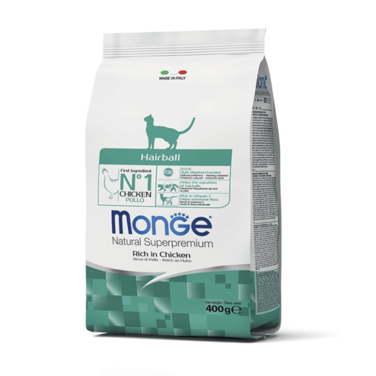 Monge Feline Adult Pollo Hairball Control - Gato - Adulto - Alimento Seco 1.5 Kg.
