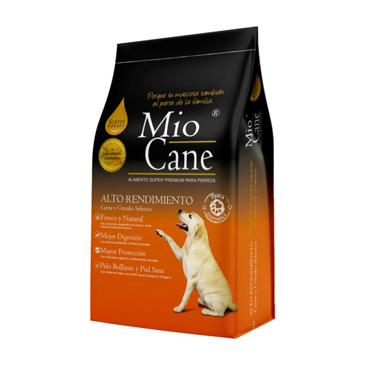 Mio Cane Super Premium 15kg. - Alto Rendimiento - Alimento Seco