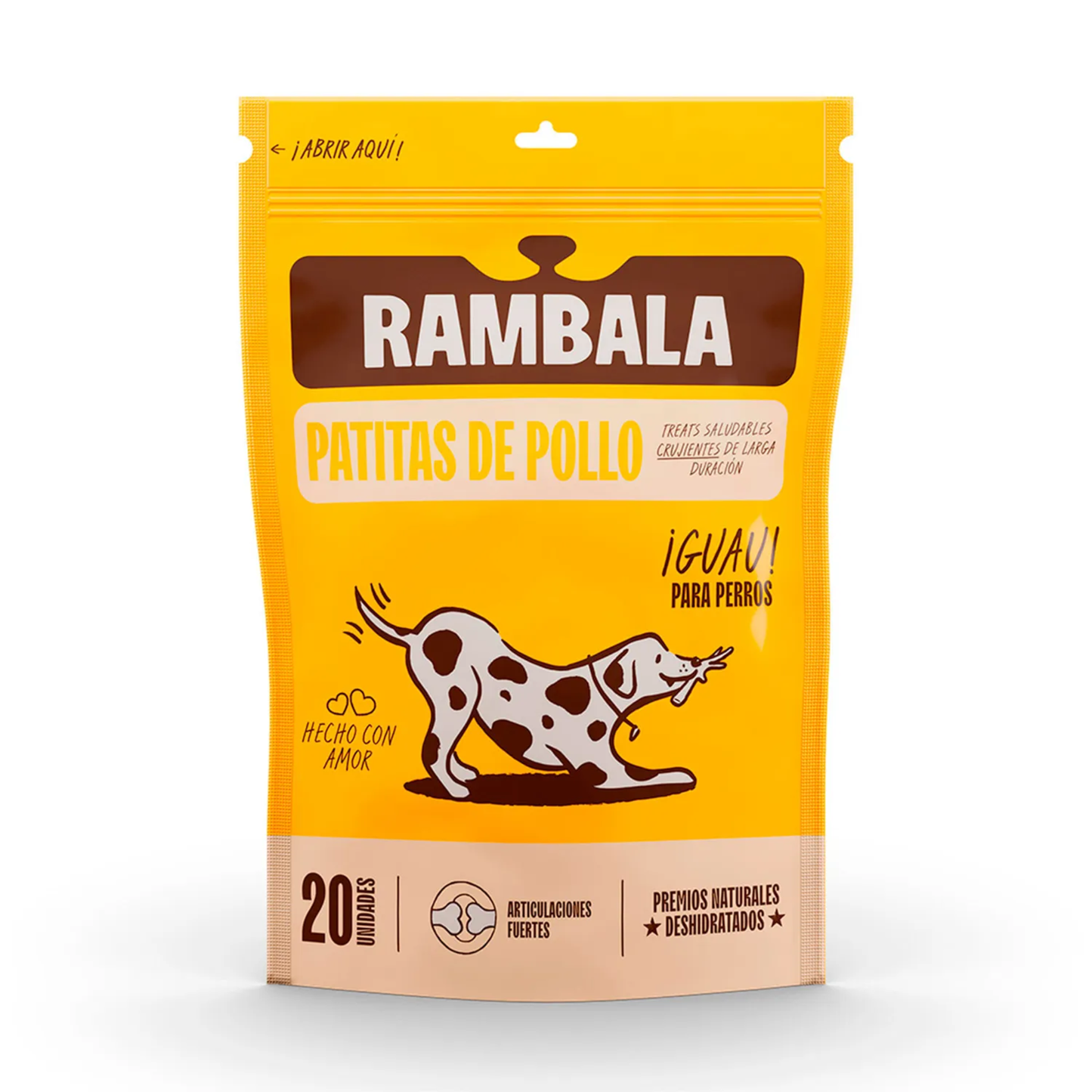 Rambala Patas de Pollo Deshidratadas - Perro - Snack