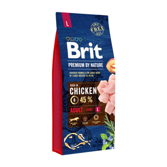 Brit Premium by Nature - Adult Large - Adulto - Raza Grande - Alimento Seco