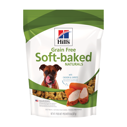 Hill's Grain Free Soft-Baked Chicken and Carrots Treats - Perro - Snack - 227 Gr.
