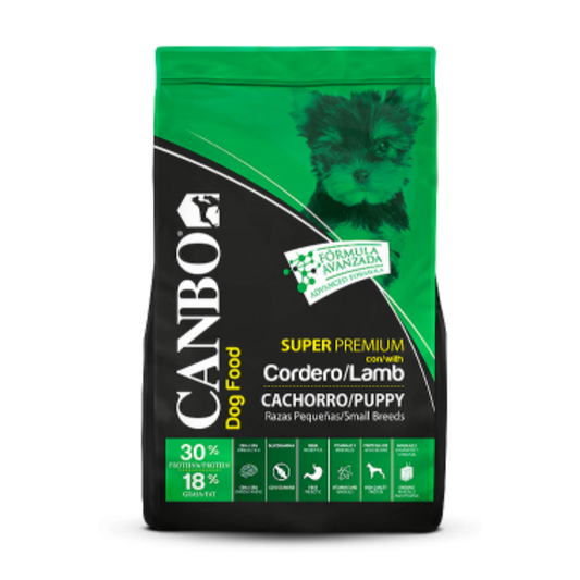 Canbo Cordero Cachorro - Raza Pequeña - Alimento Seco