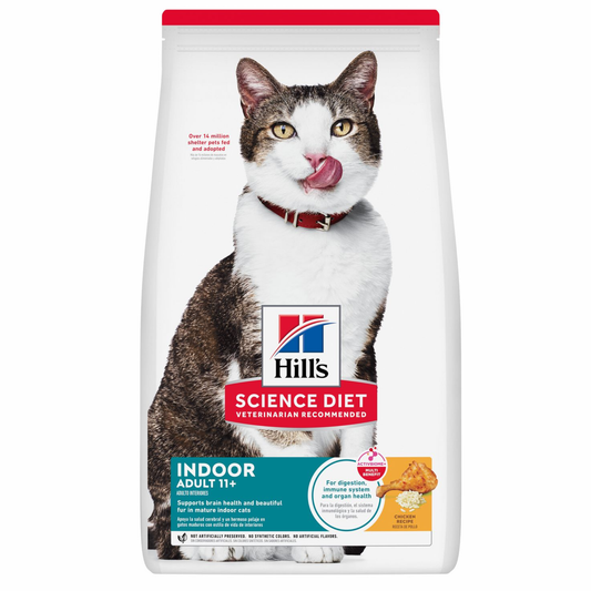 Hill's SD Indoor Adult 11+ - Gato Senior - Alimento Seco