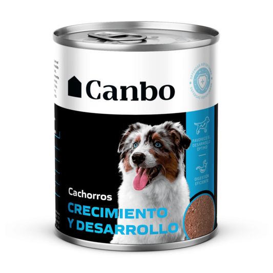 Canbo Paté Crecimiento y Desarrollo - Cachorro - Todas las Razas - Alimento Húmedo
