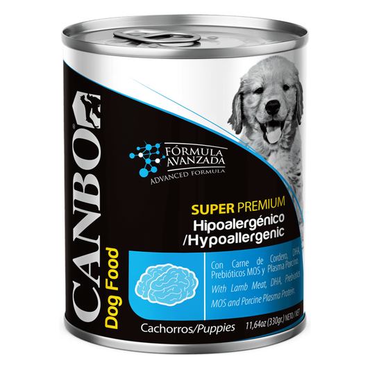 Canbo Paté Cordero Hipoalergénico - Cachorro - Todas Las Razas - Alimento Húmedo