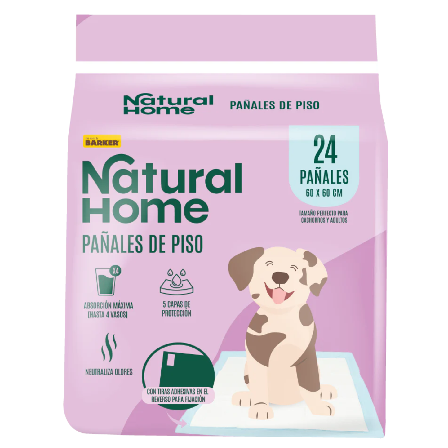 Natural Home Pañales de Piso - Perro